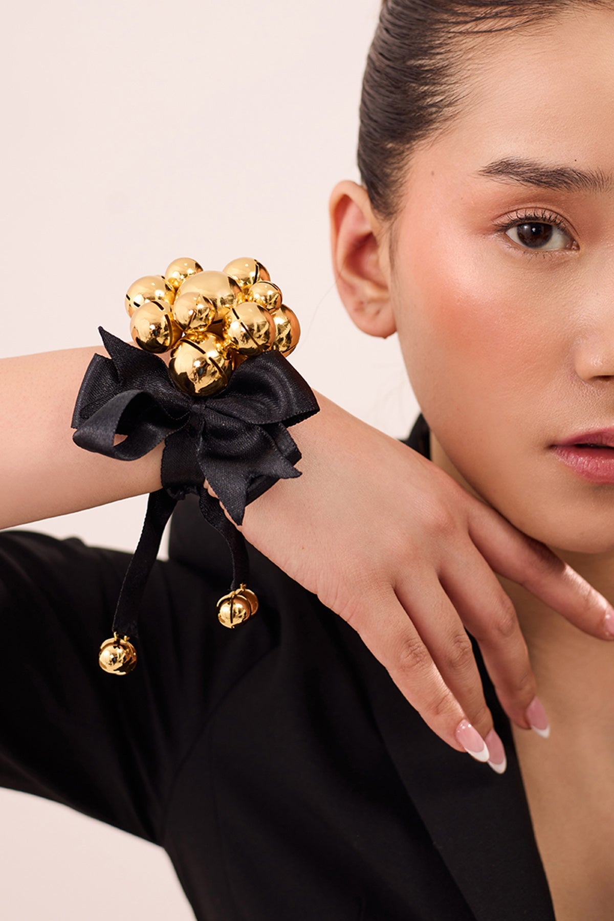 Buy Gold Swarovski Crystal Bracelet by Ruhheite for Women online at ScrollnShops